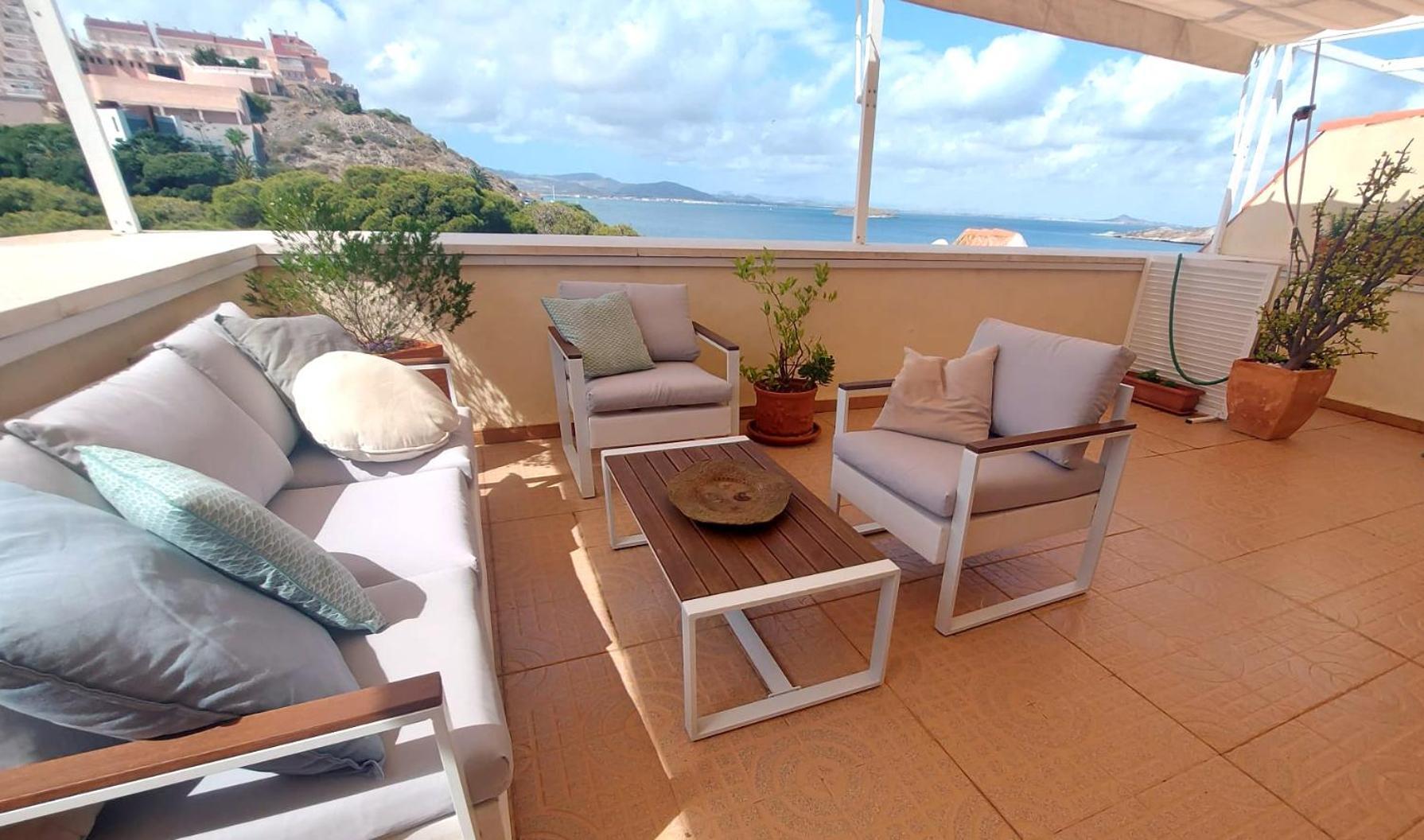 Nido Del Amor Deluxe 1A Linea Terraza Indoorpool Wifi Aire Netflix 10 Metros A Cala Del Pino La Manga del Mar Menor Room photo